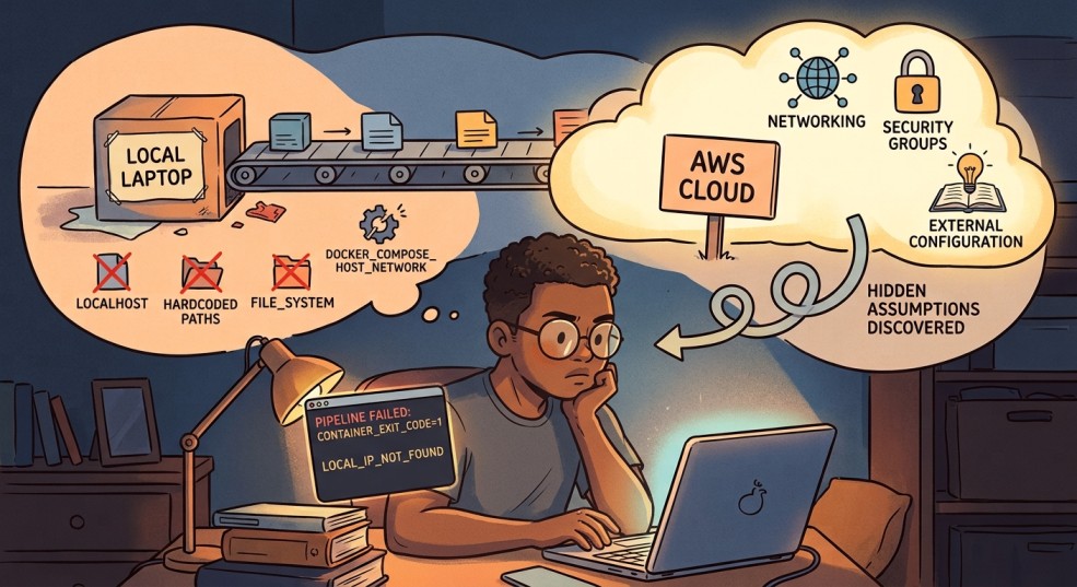 Deploying a Local Data Pipeline to AWS: What Actually Broke